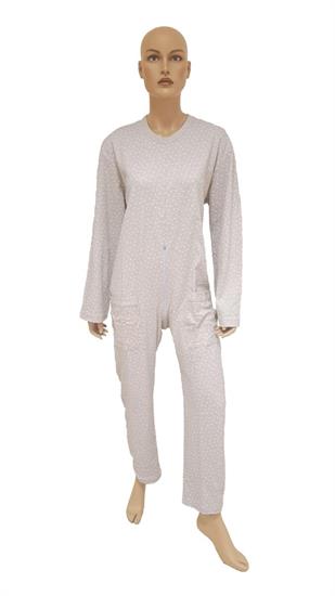 Tutone in Interlock 100% Cotone con Zip Dietro Lunga