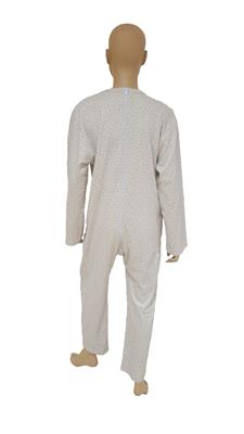 Tutone in Interlock 100% Cotone con Zip Dietro Lunga