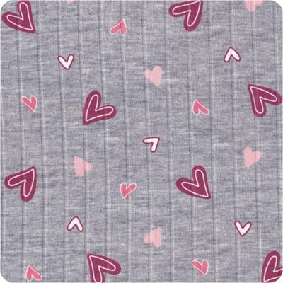 Camicia da Notte in Interlock con Carrè