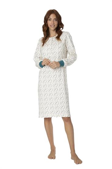 Camicia da Notte in Interlock Scarto Ago Serafino