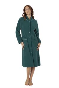 Vestaglia in Pile Abbottonata