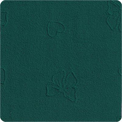 Vestaglia in Pile Operato con Zip e Colletto alla Coreana