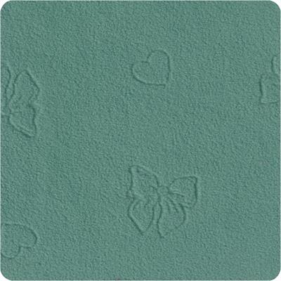 Vestaglia in Pile Operato con Zip e Colletto alla Coreana