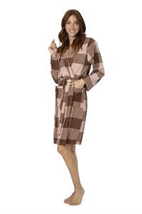 Vestaglia in Pile Incrociata