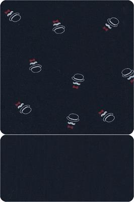 Pigiama in Interlock Aperto con Collo e Tasche