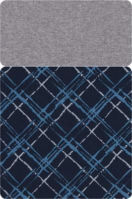 Pigiama in Interlock Serafino Pantalone con Tasche