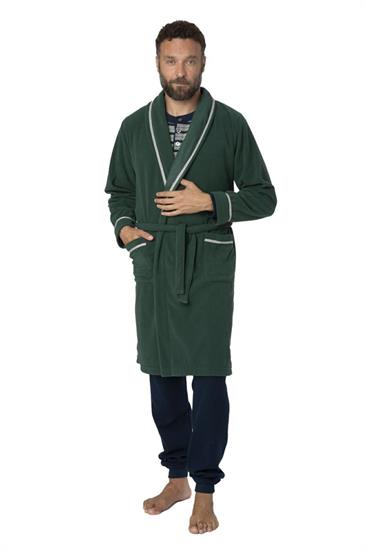 Vestaglia in Pile Incrociata