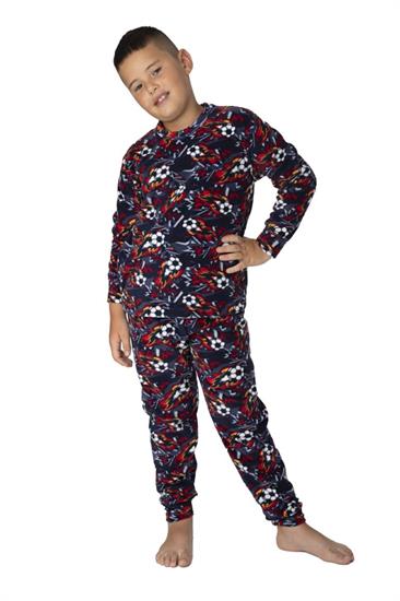 Pigiamino in Pile Girocollo