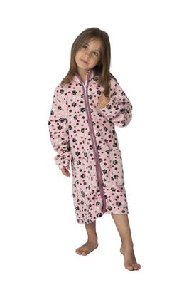 Vestaglietta in Pile con Zip