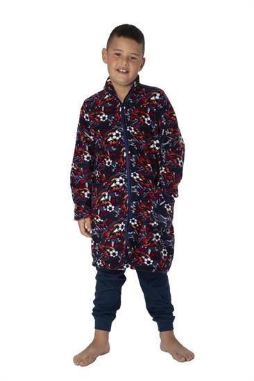 Vestaglietta in Pile con Zip