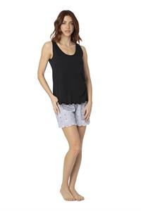 Pigiama in Cotone Canotta e Pantalone Corto