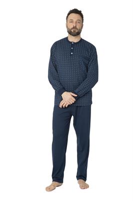 Pigiama Taglia Forte in Cotone Manica Lunga Pantalone Lungo