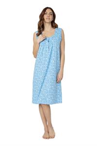 Camicia da Notte in Cotone Giromanica