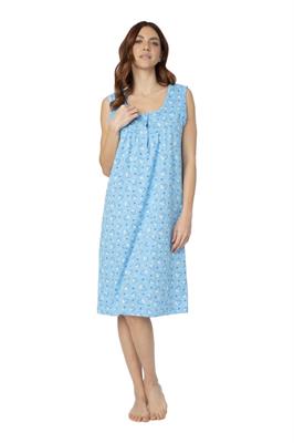 Camicia da Notte in Cotone Giromanica
