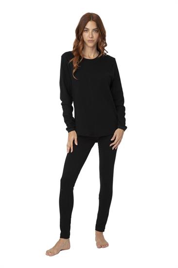 Pigiama in Interlock Smerigliato Pantalone Leggings