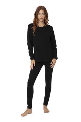 Pigiama in Interlock Smerigliato Pantalone Leggings